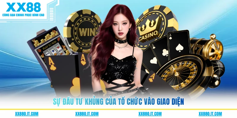 Sự đầu tư khủng của tổ chức vào giao diện